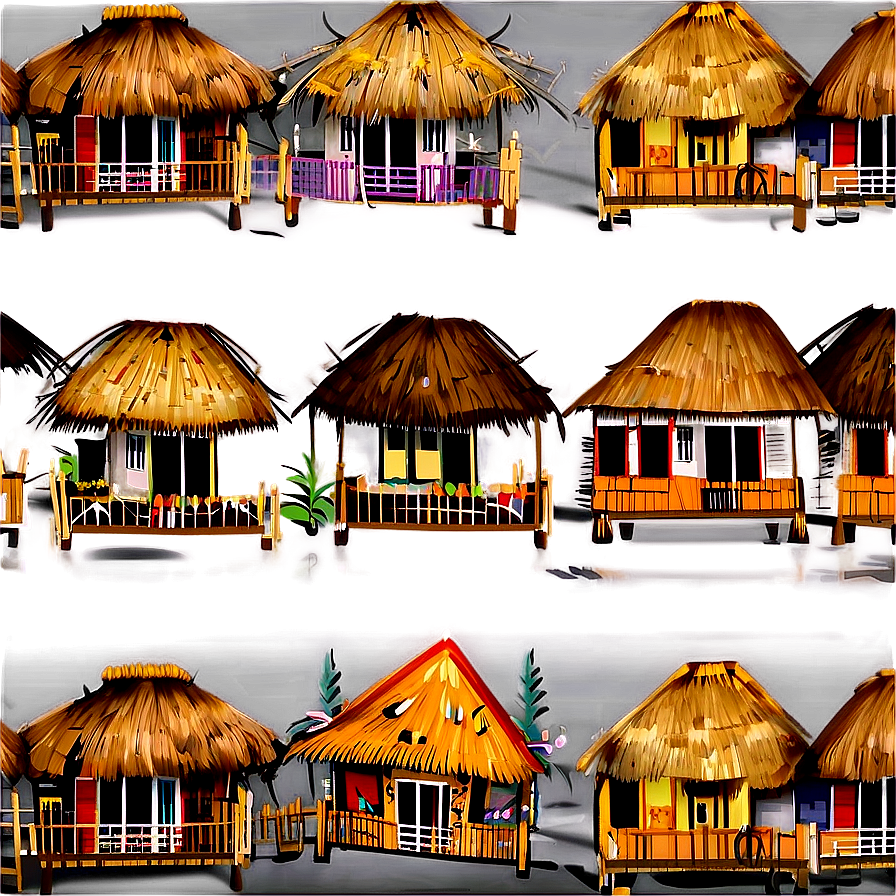 Traditional Houses PNG rjd17 PNG with transparent background