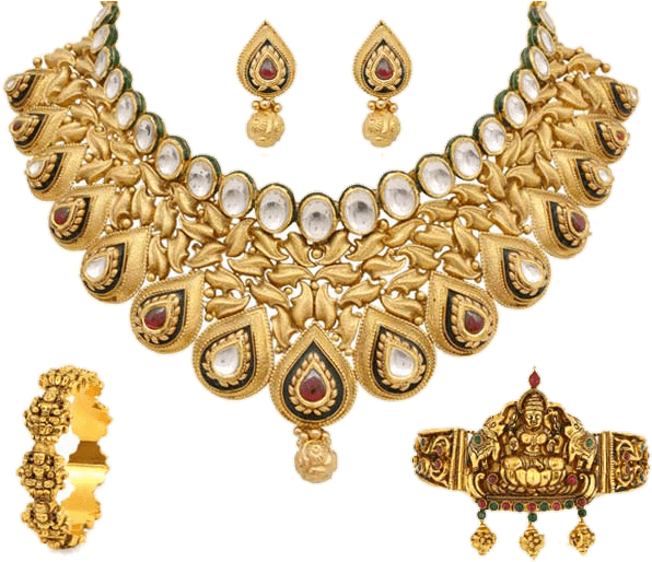 Traditional Imitation Jewellery Set