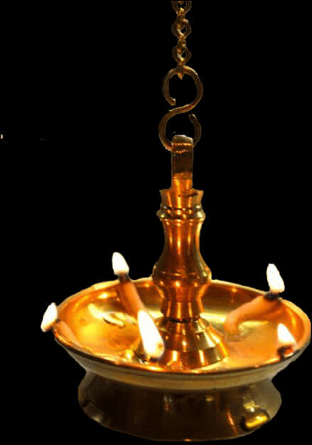 Traditional Indian Hanging Lamp