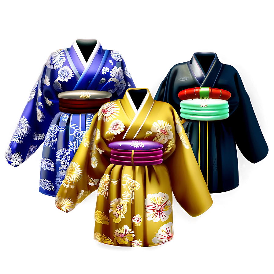 Traditional Japanese Kimono Png 05232024