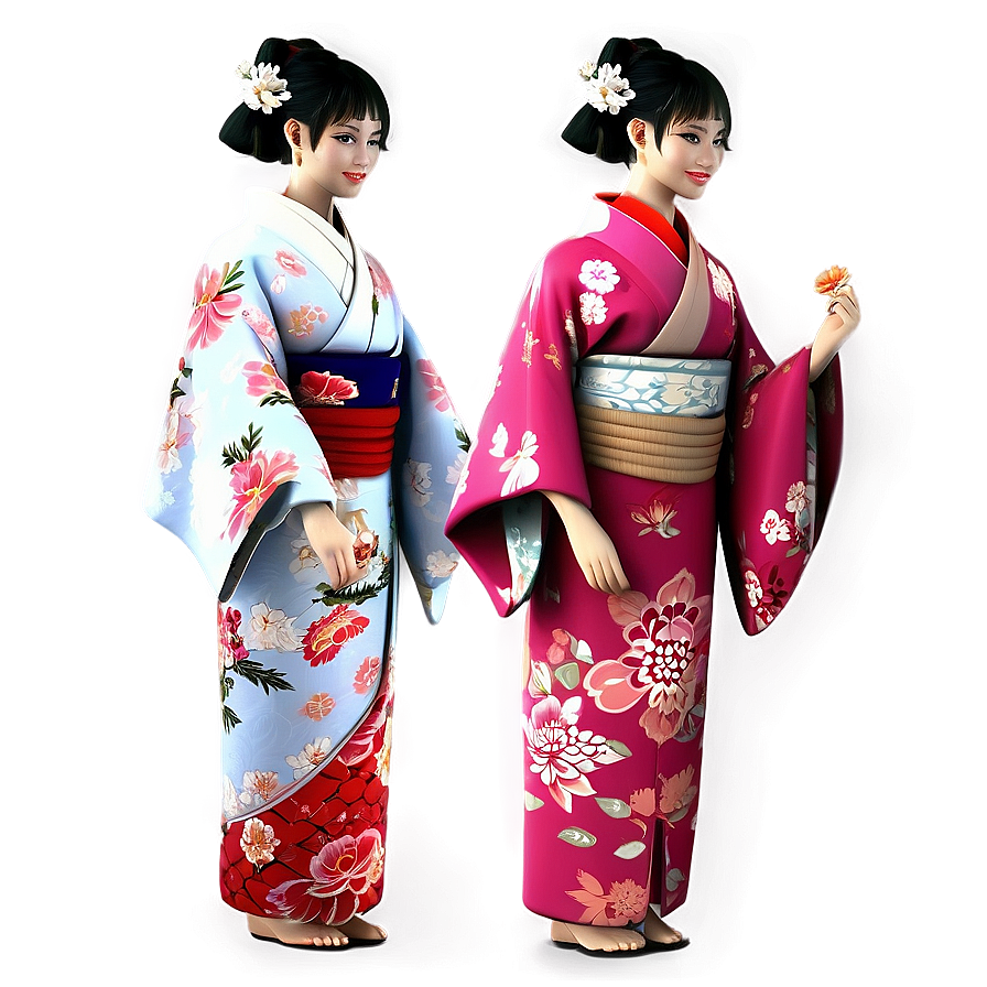 Traditional Japanese Kimono Png 53