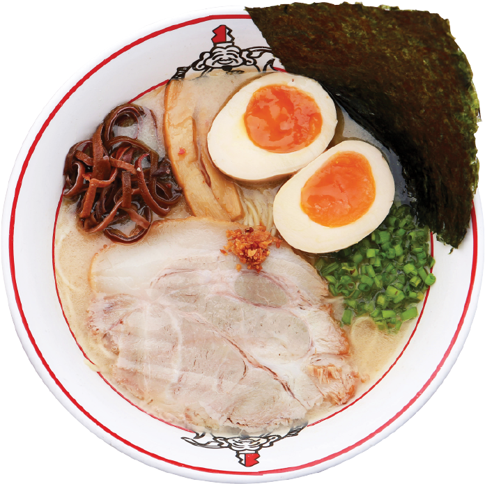 Ajitama Tonkotsu - Fukuoka Ramen Menu PNG image with a transparent background, free high-resolution download