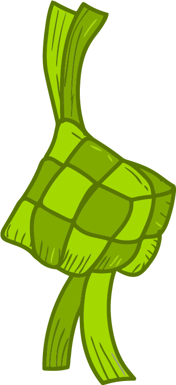 Traditional Ketupat Vector Illustration