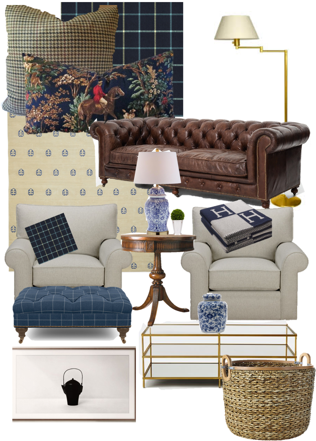 Traditional Living Room Furniture Collection