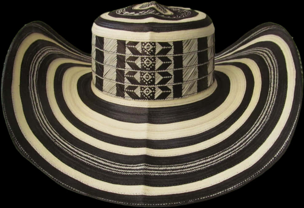 Traditional Mexican Sombrero Hat