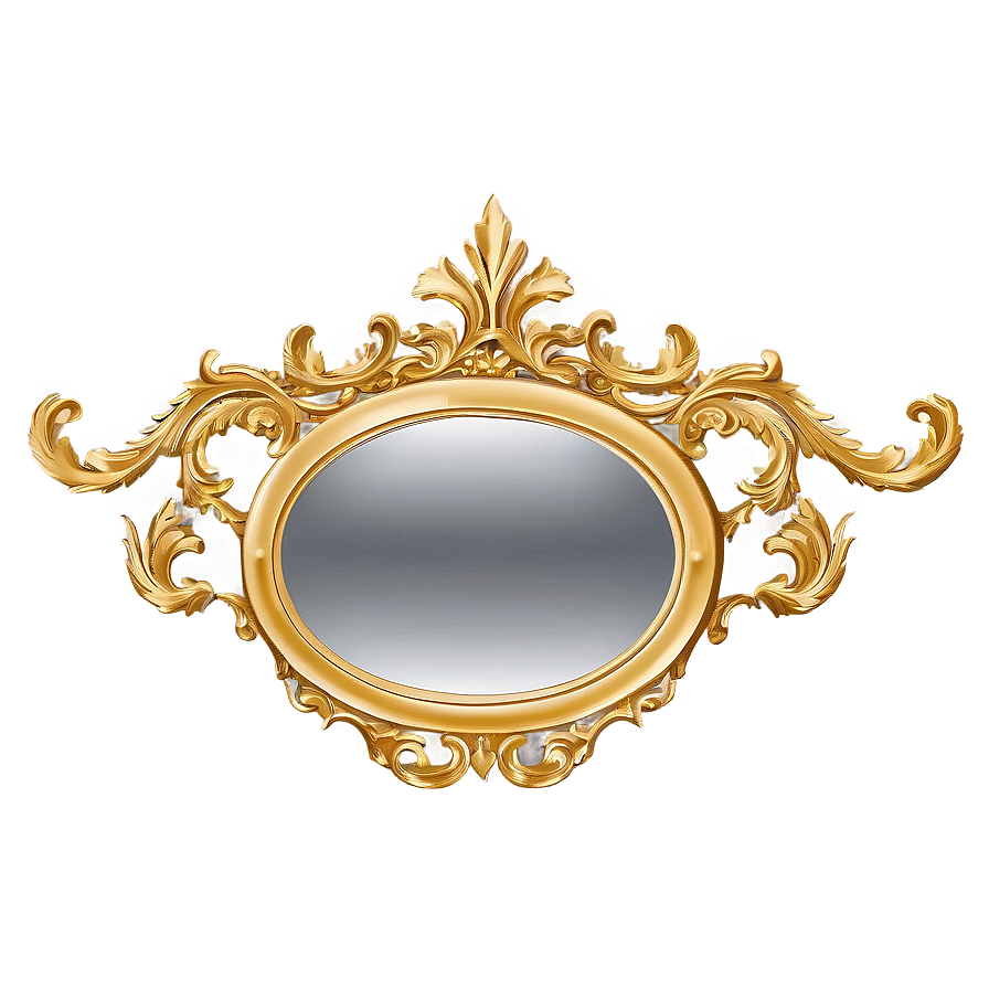 Traditional Mirror Frame Png Wyh98