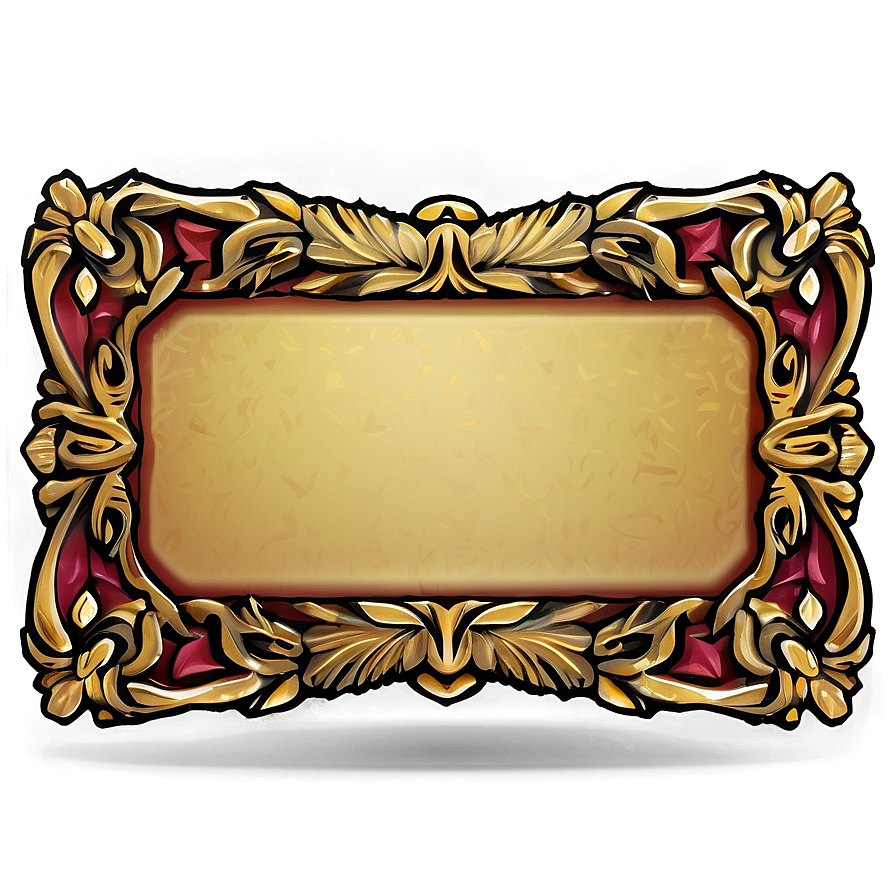 Traditional Name Plate Png 06122024