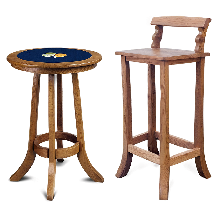 Traditional Oak Bar Table Png 06282024