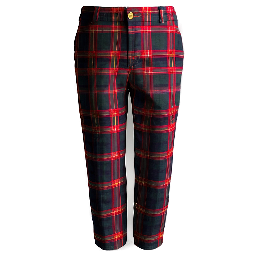 Traditional Plaid Tartan Pants Png 85