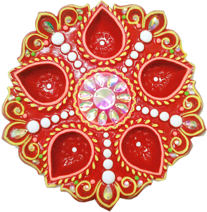 Traditional Rakhi Pooja Thali Design