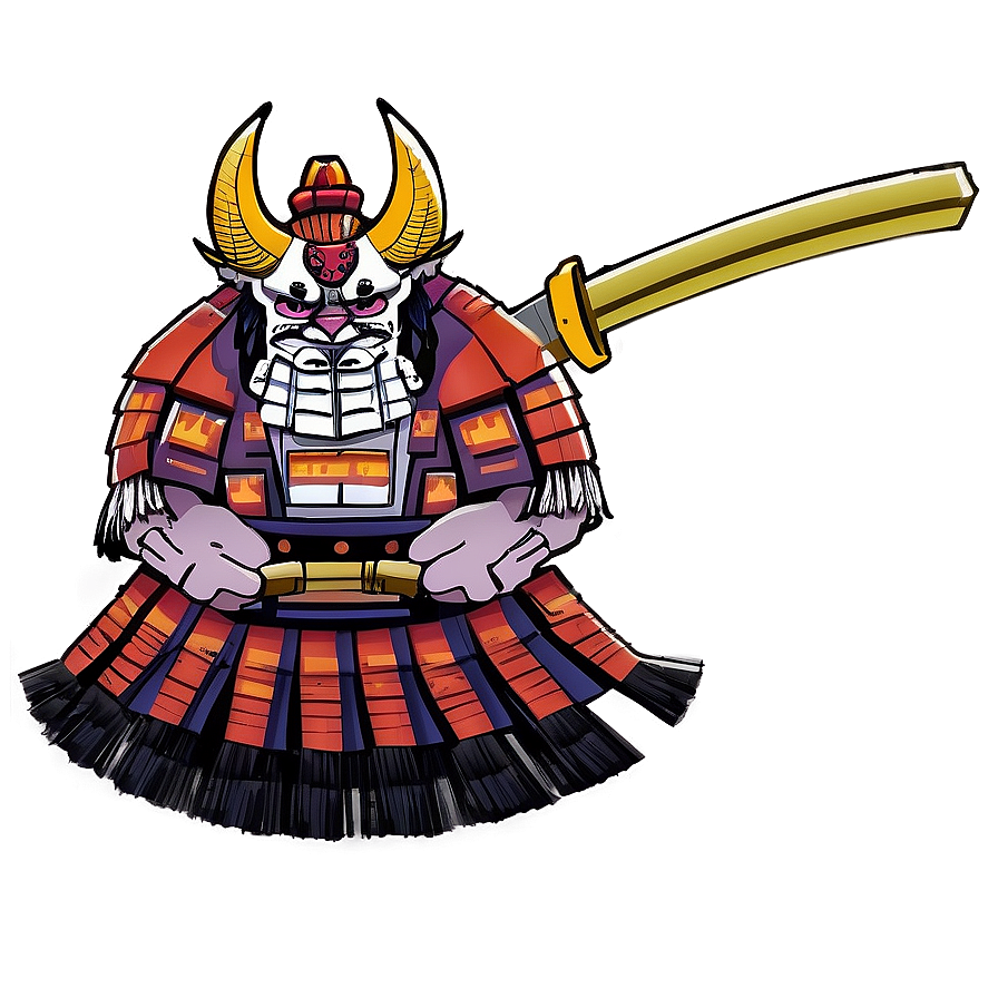 Traditional Samurai PNG xel50 PNG with transparent background
