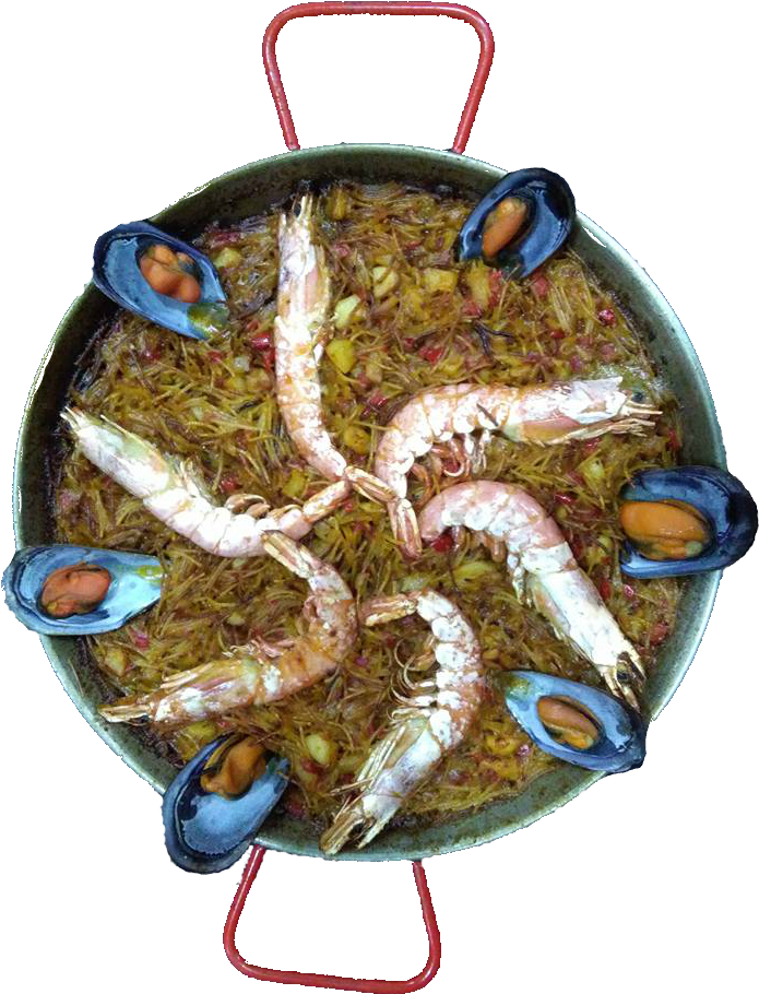 Seafood Noodles - Paella, HD Png Download PNG with transparent background