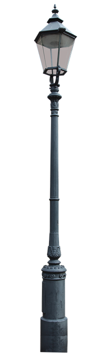 Traditional Street Lantern PNG with transparent background