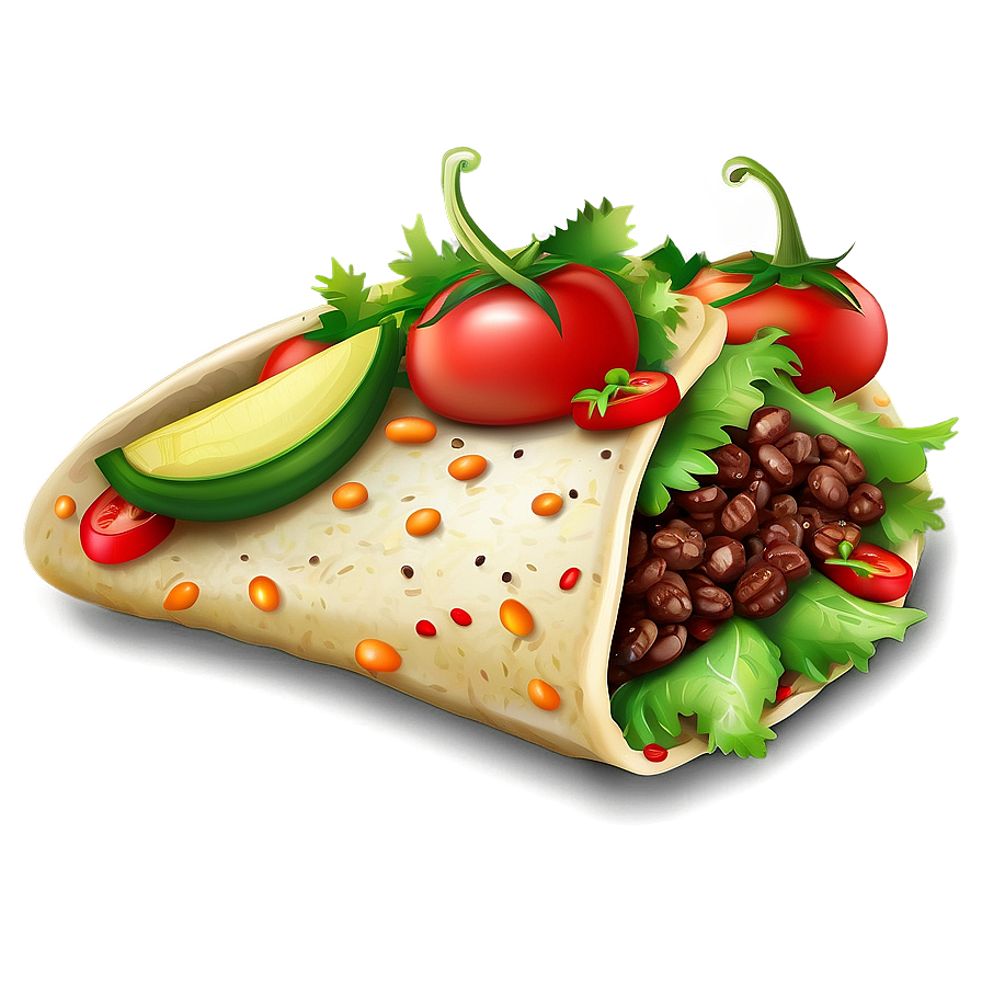 Traditional Taco Clipart Png 06262024