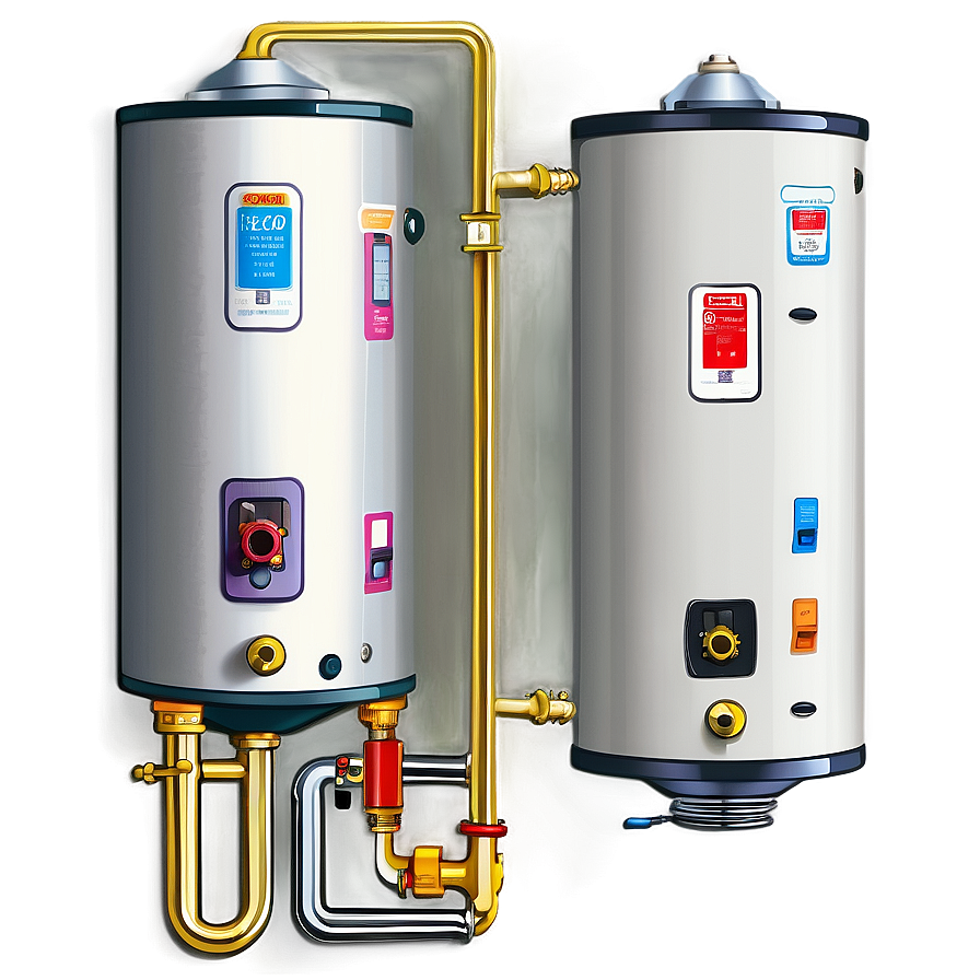 Traditional Vs Tankless Water Heater Png Qwm