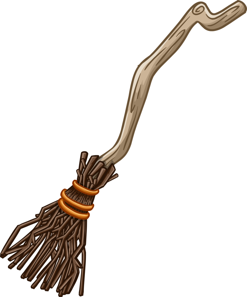 Broom In Png - Brooms Of Witches Illustration, Transparent Png PNG with transparent background