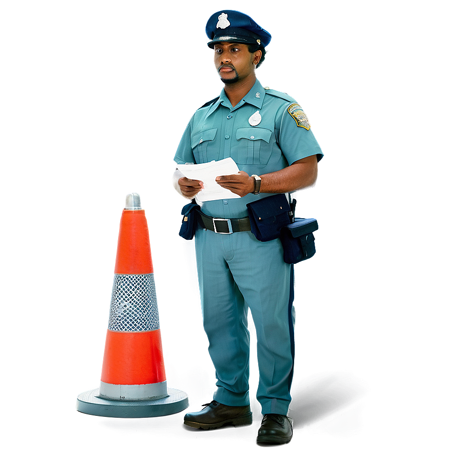 Traffic Control Officer Png Qbh