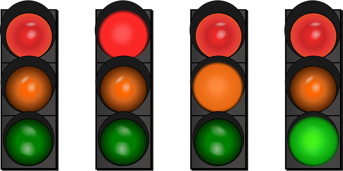 Traffic Light Sequences PNG with transparent background
