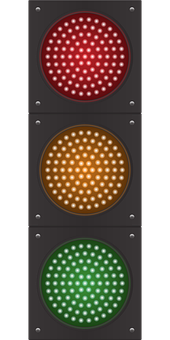 Traffic Light Signals PNG with transparent background