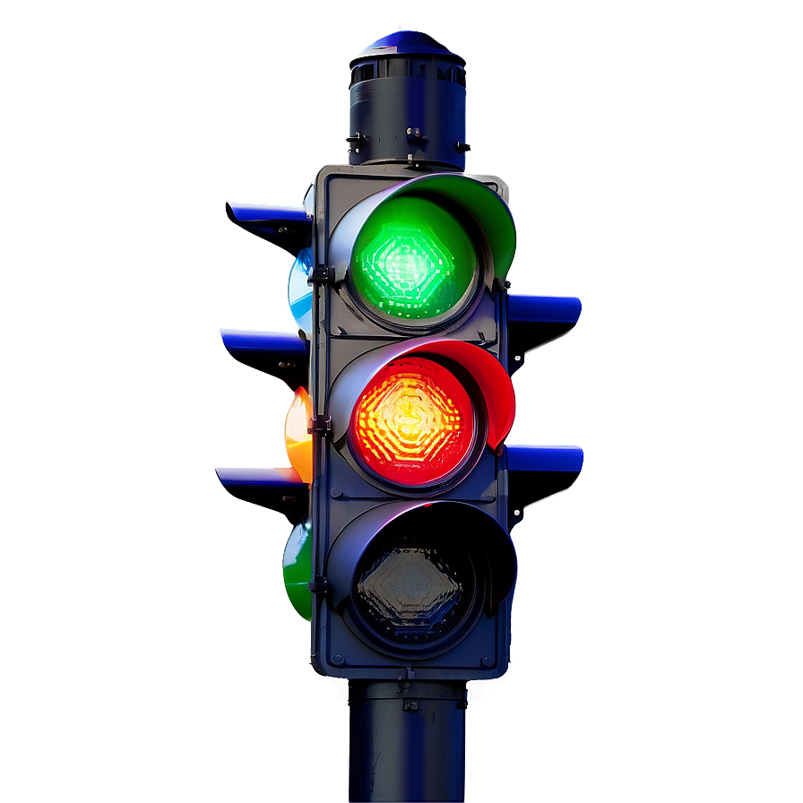 Traffic Light Warning Sign Png Gfx