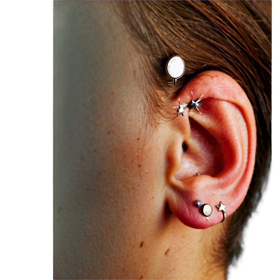 Tragus Ear Piercing Png 96