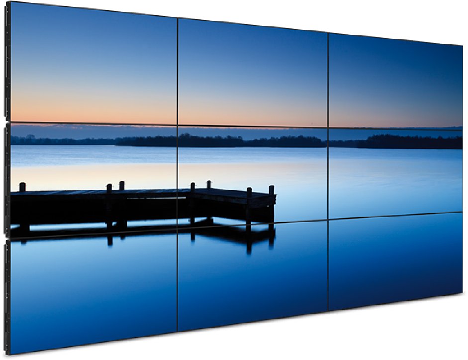 Big 43923861 0 950-742 - Video Wall 3 * 3, HD Png Download PNG with transparent background