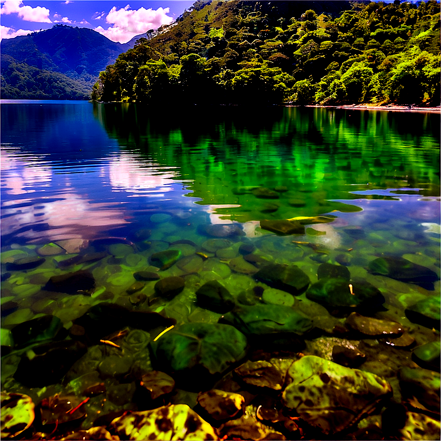 Tranquil Lake Waters Png Sfk55