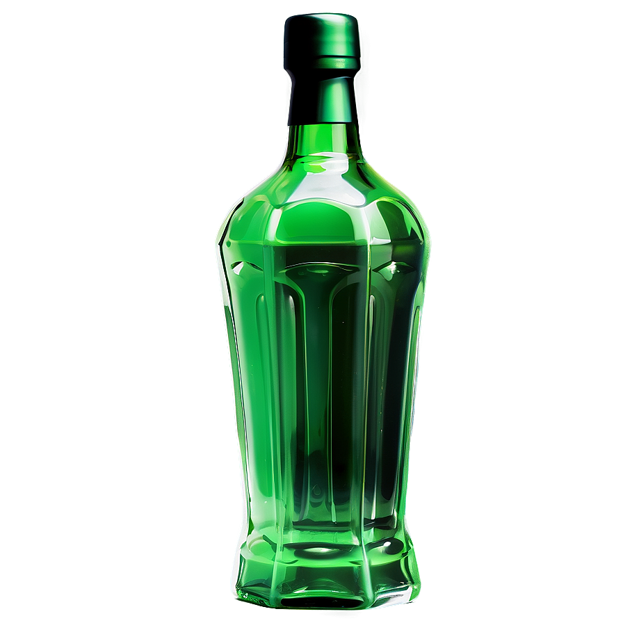 Transparent Alcohol Bottle Png 27