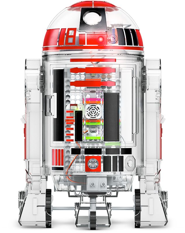 Transparent Astromech Droid