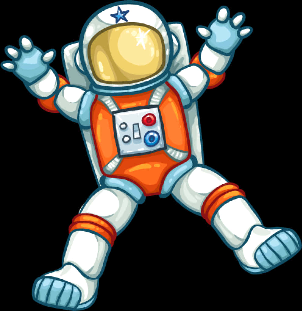 Transparent Astronaught Png - Transparent Background Astronaut Clipart, Png Download PNG with transparent background