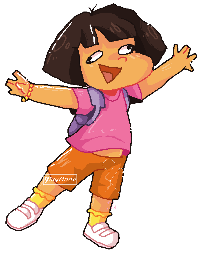 Transparent Autism Clipart - Autistic Dora, HD Png Download PNG with transparent background