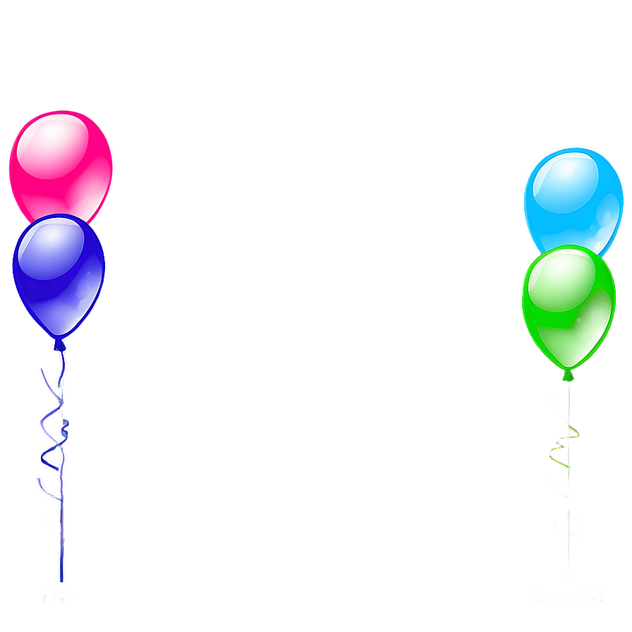 Transparent Background Balloon Png 05032024