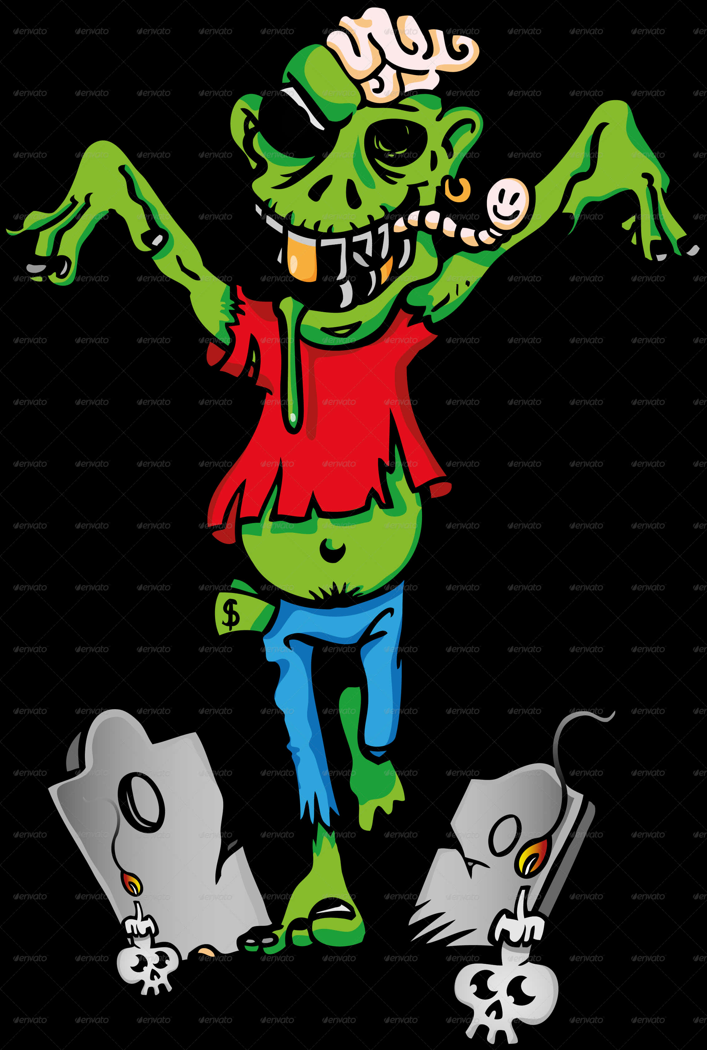 Transparent Background Zombie Clipart, HD Png Download PNG with transparent background
