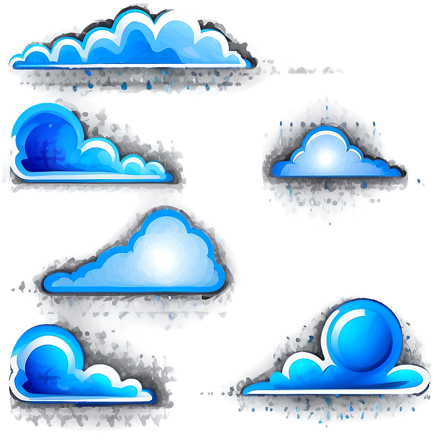 Transparent Blue Clouds Png Kvs