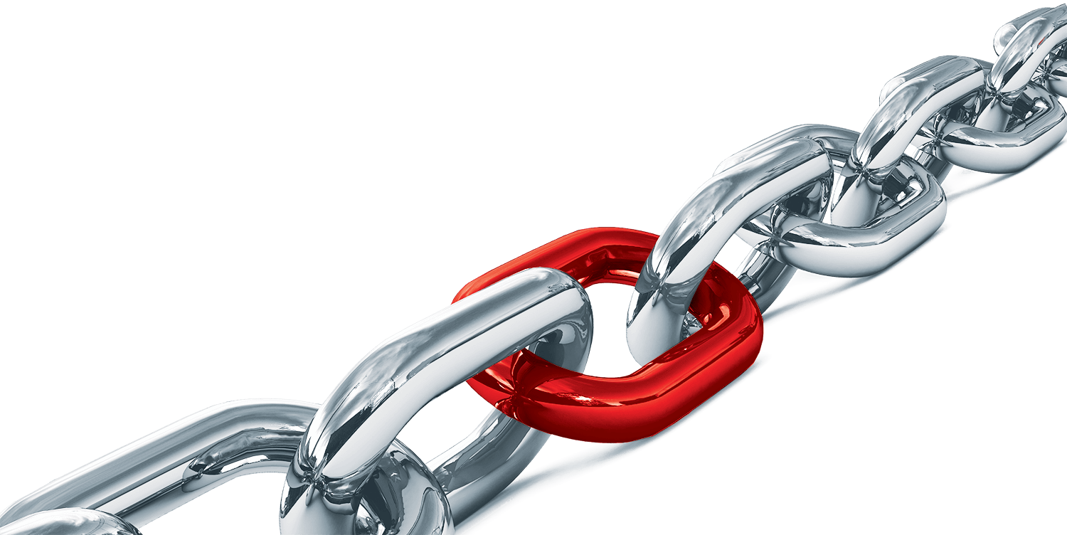 Transparent Chain Links Png - Chain With Red Links, Png Download PNG with transparent background