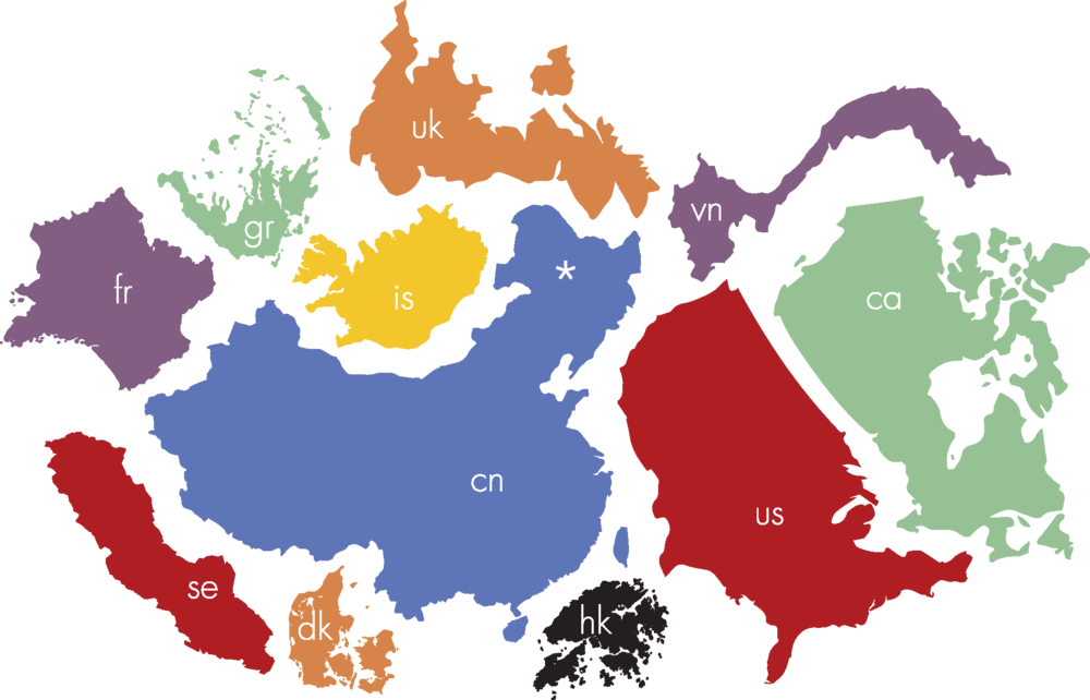 Transparent China Map Outline Png - Map, Png Download PNG with transparent background