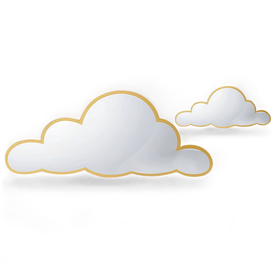 Transparent Cloud Emoji Png 06272024