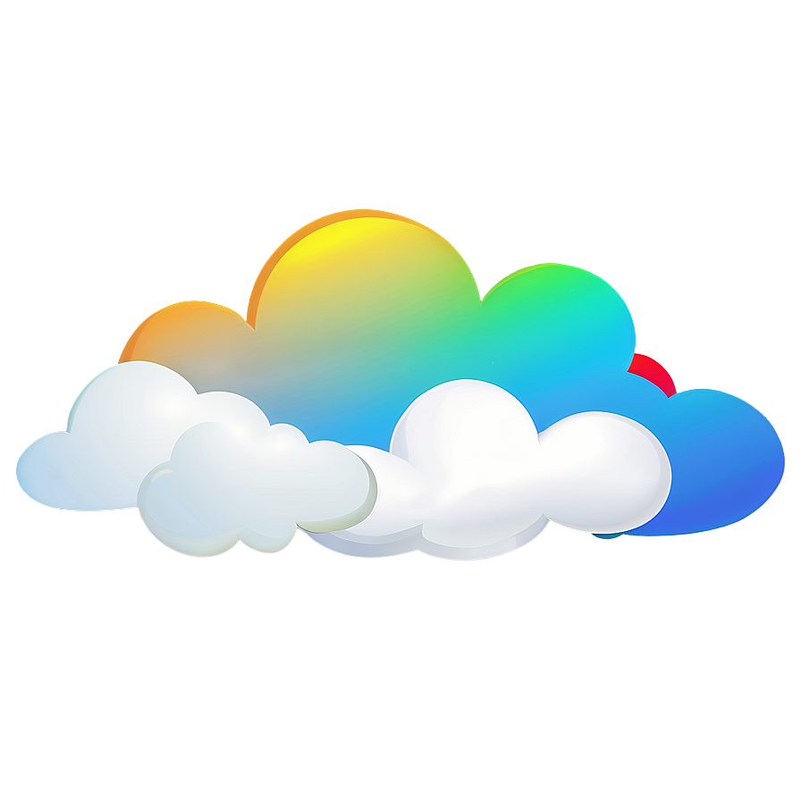 Transparent Cloud Set Png 05252024