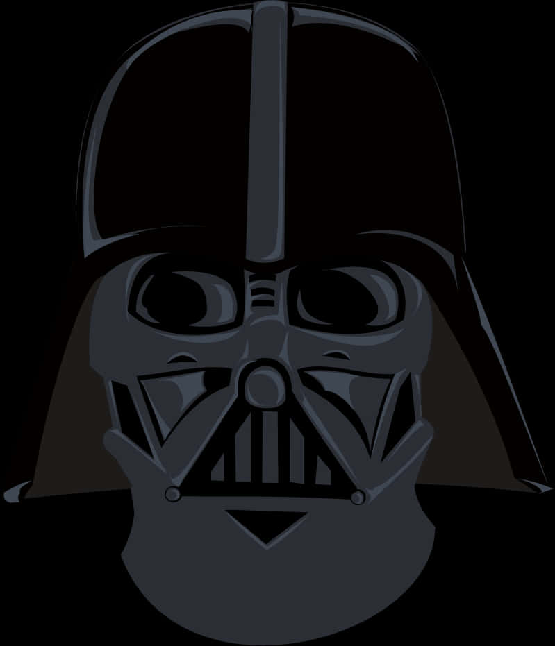 Transparent Darth Vader Mask Clipart - Darth Vader Head Png, Png Download PNG with transparent background