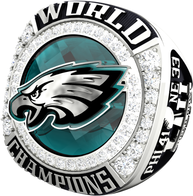 Transparent Eagles Super Bowl Ring, HD Png Download PNG with transparent background