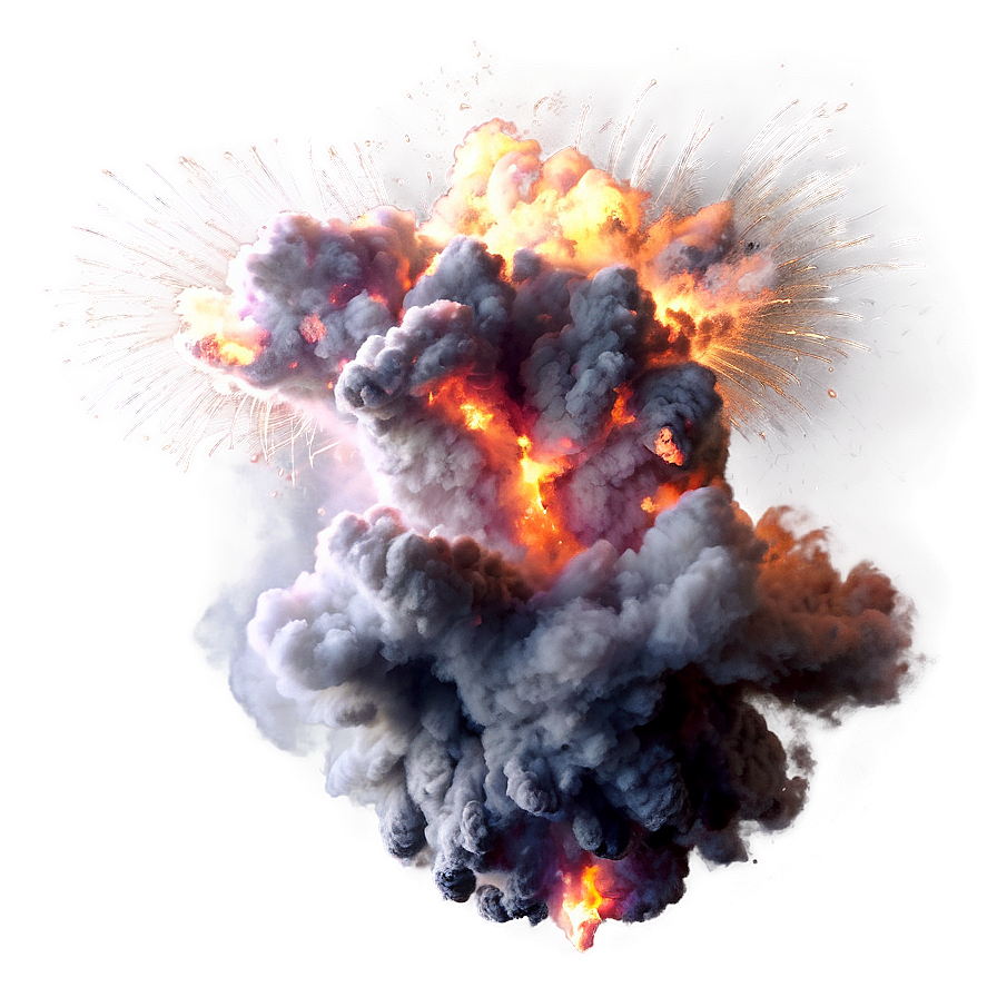 Transparent Explosion Smoke Png Rek17