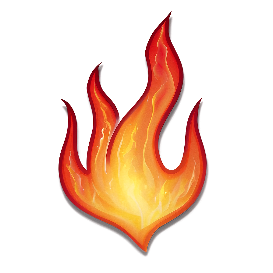 Transparent Fire Flames Clipart Png 28