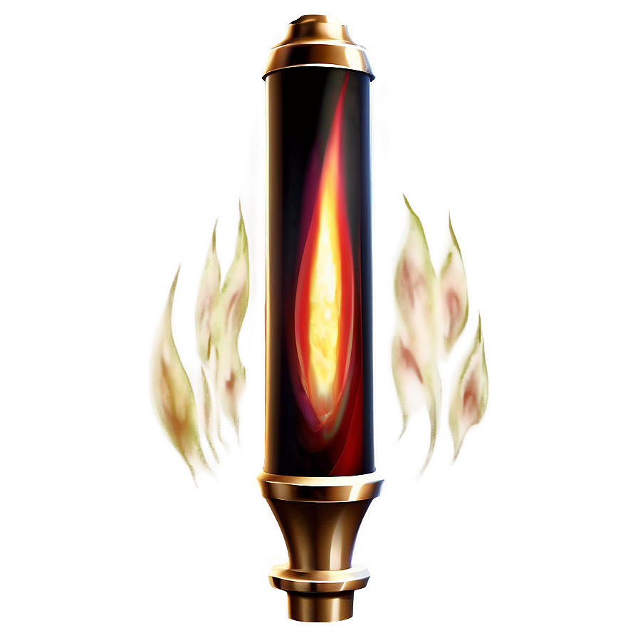 Transparent Fire Torch Png Aqu1