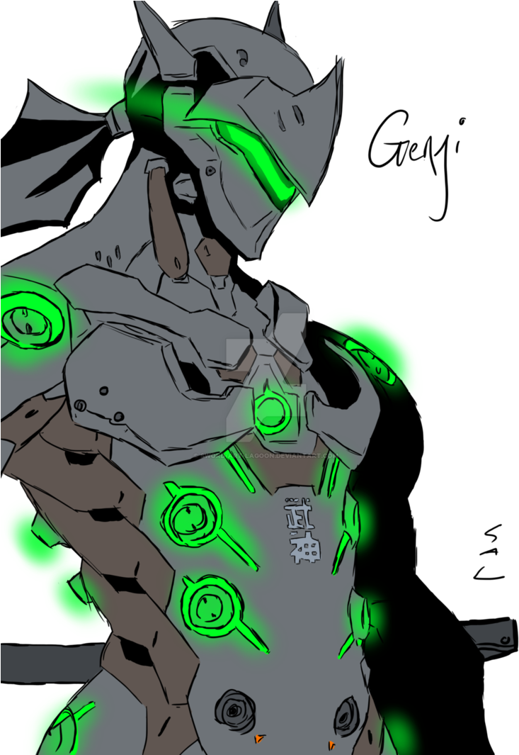 Transparent Genji Png - Genji Art Png, Png Download PNG with transparent background