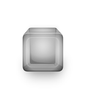 Transparent Glass Cube Black Background PNG image with a transparent background, free high-resolution download