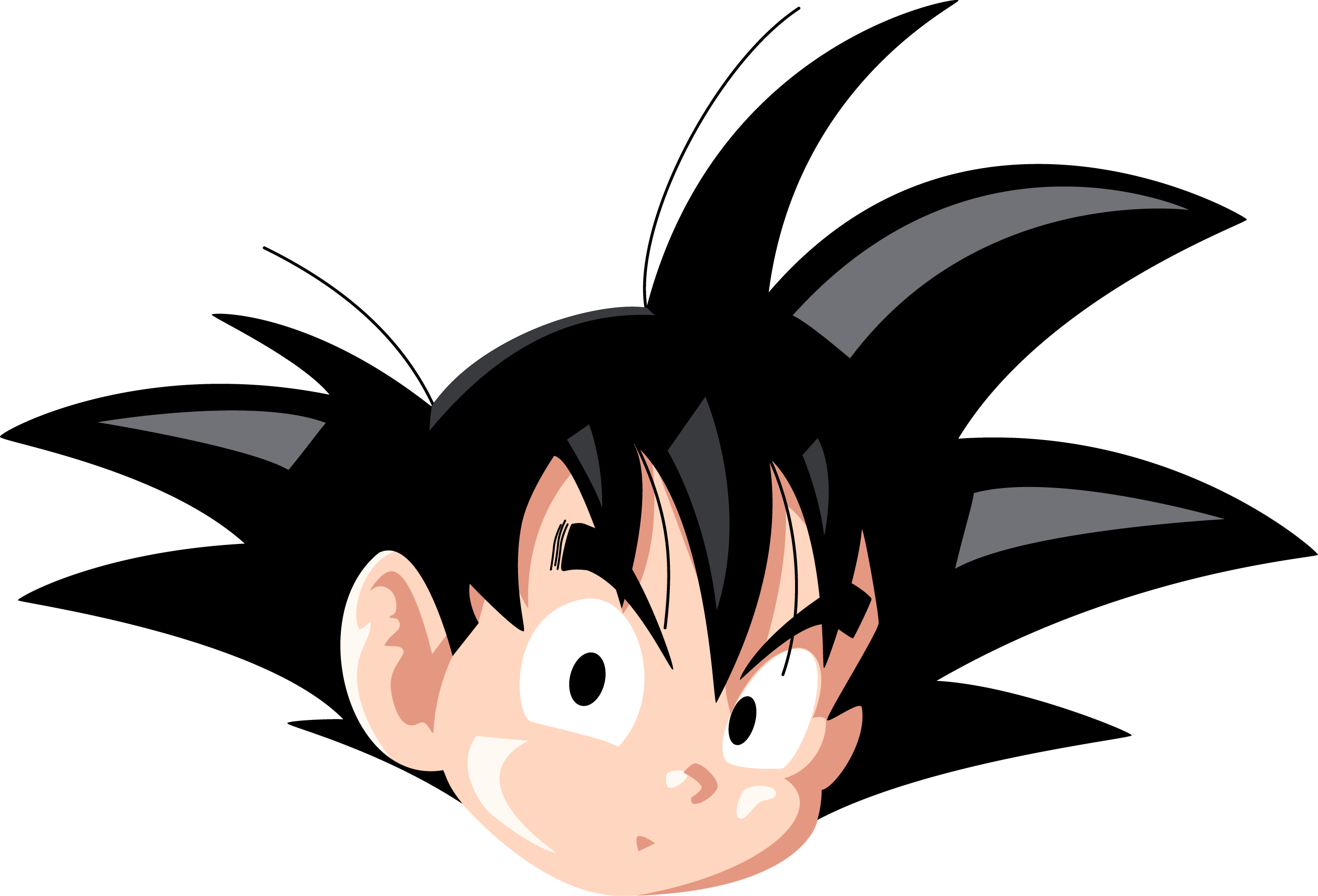 Transparent Goku Head Png - Dragon Ball Chibi Png, Png Download PNG with transparent background