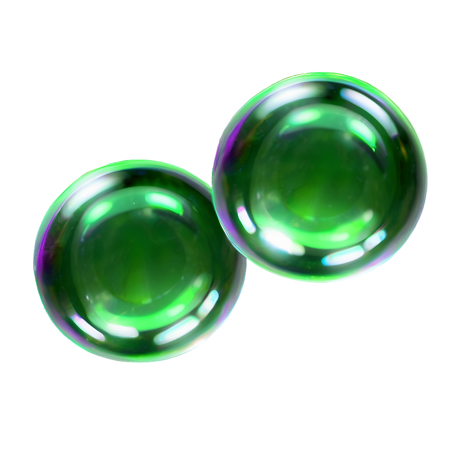 Transparent Green Bubble Png 05062024