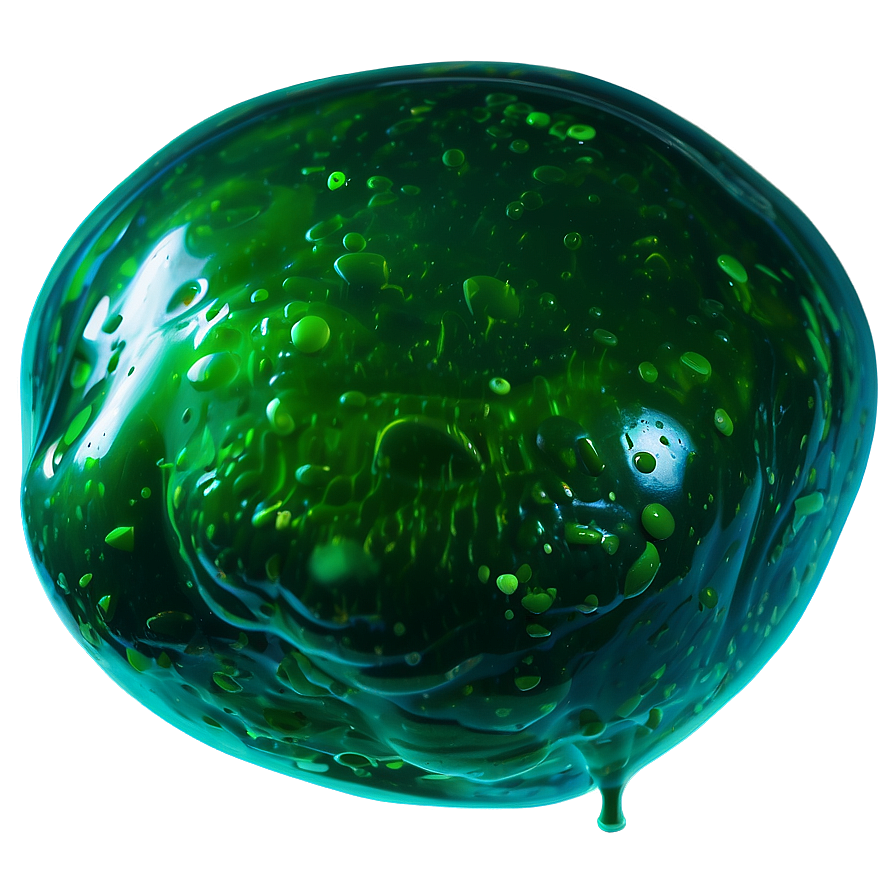 Transparent Green Slime Png 06272024