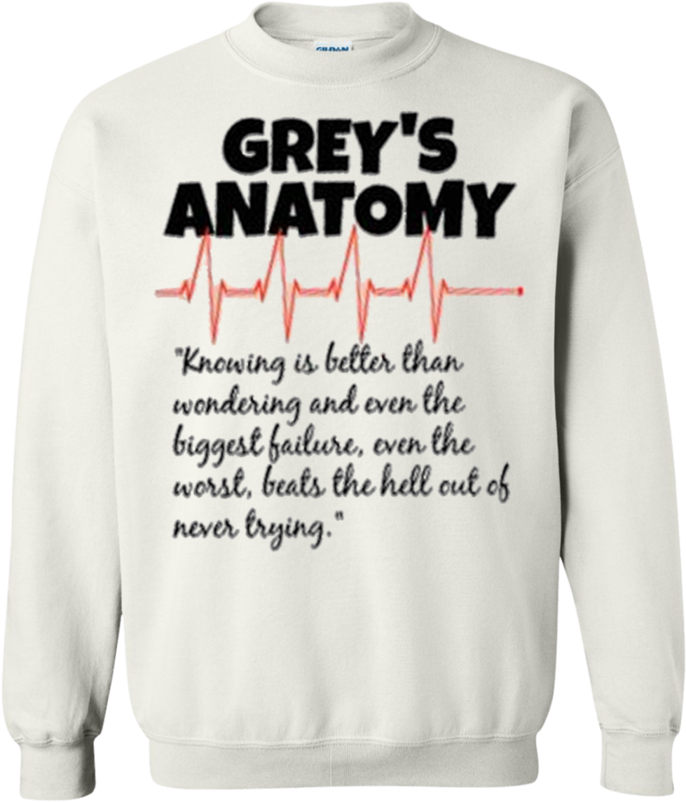 Transparent Grey's Anatomy Png - Sweatshirt, Png Download PNG with transparent background