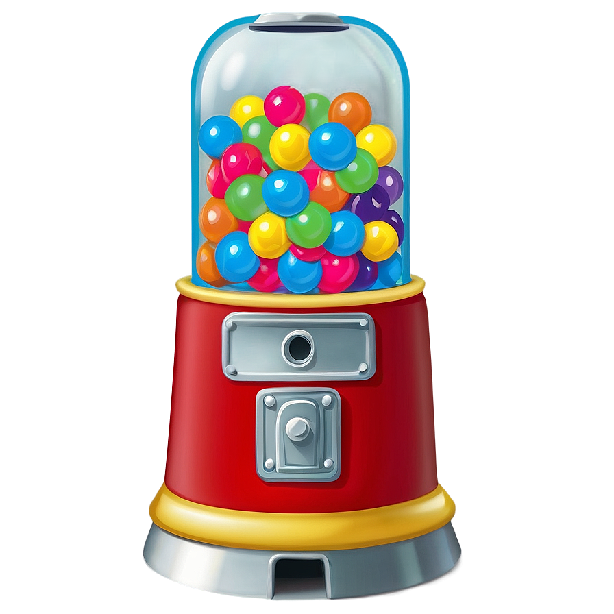 Transparent Gumball Machine Png 06292024